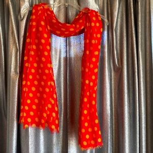Tinkled Pink polka dot scarf